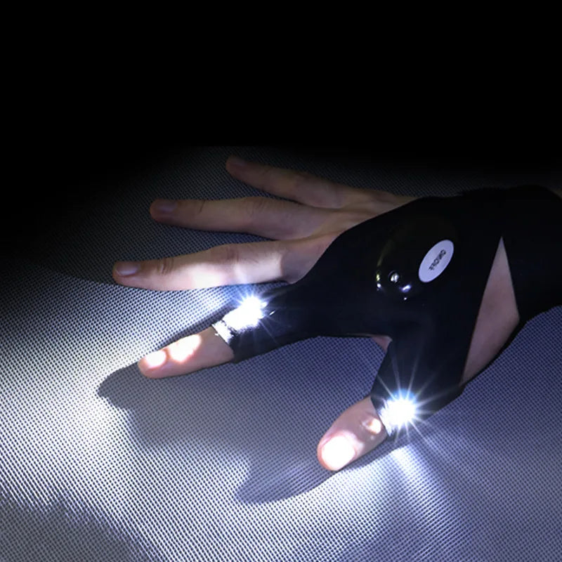 Gants LED mains libres